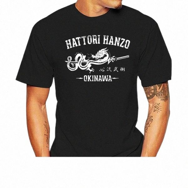

men's t-shirts summer cool funny t-shirt hatori hanzo japanese samurai swords kill bill katana printed print men tee d5p2#, White;black
