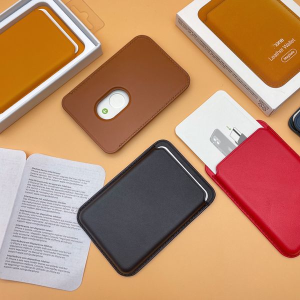 

magsafe magnetic card holder for iphone 14 13 12 pro max mini fashion wallet case