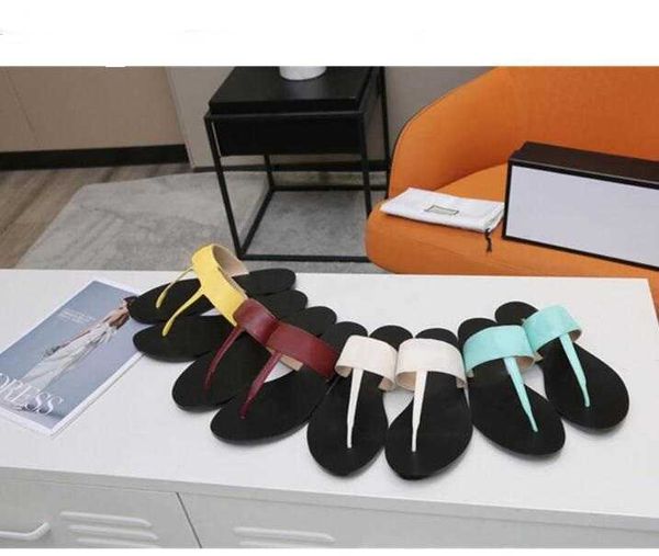 

2021 men beach sandals summer fashion women flip flops leather lady slipper metal shoes double buckle clogs slides large size 35-45, Black