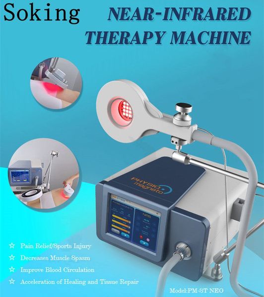 

physio magneto device massage red light therapy for sports injury pain relief transduction near infrared physiotherapy equipment