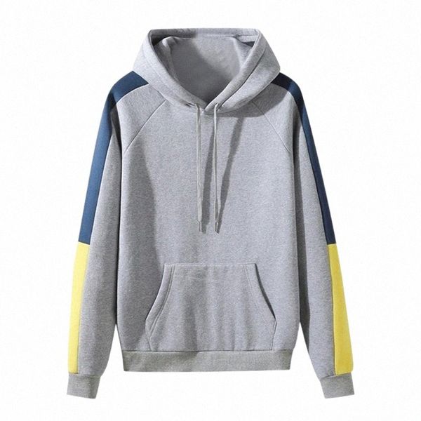 

men's hoodies & sweatshirts color patchwork mens 2021 japanese style hip hop casual streetwear male hipster harajuku j3yb#, Black