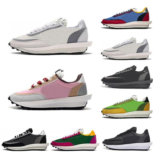 

ldv waffle mens womens running shoes varsity blue pine green gusto varsity blue