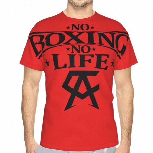 

men's t-shirts canelos alvarez no boxing life essential t-shirt promo novelty men's t shirt print r257 humor graphic tees europea, White;black