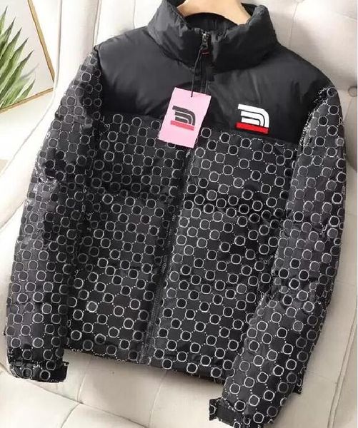 

2023 men jacket parkas down coat fashion jacket style thick outfit windbreaker pocket outsize warm coats, Black