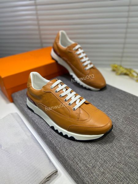 

designer boots casual shoes men sneakers leather lace-up platform sports rubber shoes running skateboard training size38-44, Black