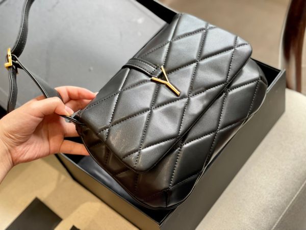 

women's bag caviar print diamond shapefashion ladies' handbag metal chain strap large shoulder bag or crossbody bags