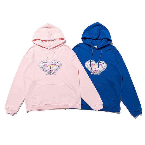 

designer hoodie for men and women correct version autumn winter new wittermong events dolphin love pattern men's women's bathing a, Black