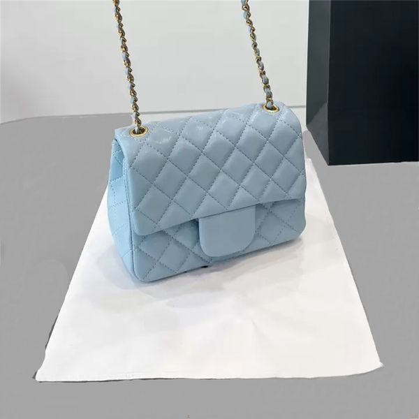 

aks mini crush ball flap bag sacoche square candy nine colors classic quilted plaid chain shoulder strap gold metal hardware crossbody desig