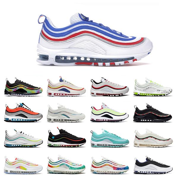 

triple white running shoes balck mens womens have a nice day metallic gold south beach silver bullet women sports sneakers size 36-45, Black