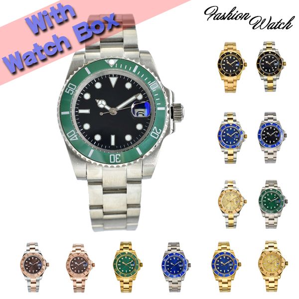 

fashion luxury business casual mens automatic mechanical ceramics watches full stainless steel swim wristwatches sapphire luminous watch wit, Slivery;brown