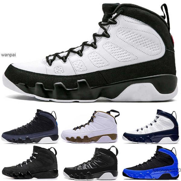 

2022 popular original 9s basketball shoes men anthracite black white blue gym red og space jam the spirit unc outdoor sports trainers jordon
