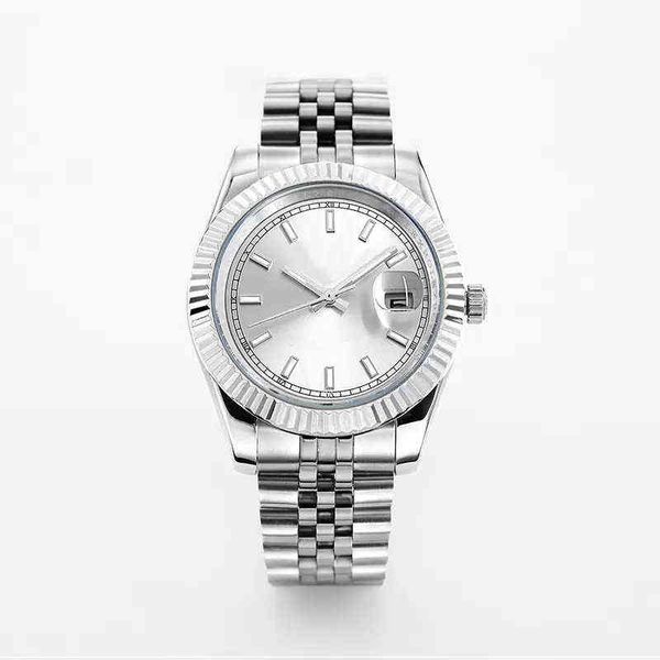 

huiya06 mens watch automatic watch all stainless steel strap blue fashion luminous watches life waterproof montreux luxury wristwatches high, Slivery;brown