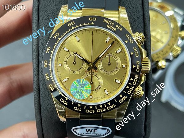 

2022 new men's watches ceramic ring automatic mechanical watch ultra-thin 12.4mm eta 7750 movement 904l wf factory produces luxury wate, Slivery;brown