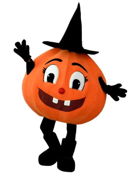 

custom mascot fursuit halloween pumpkin mascot costumes walking halloween carnival fancy dress up outfit, Red;yellow