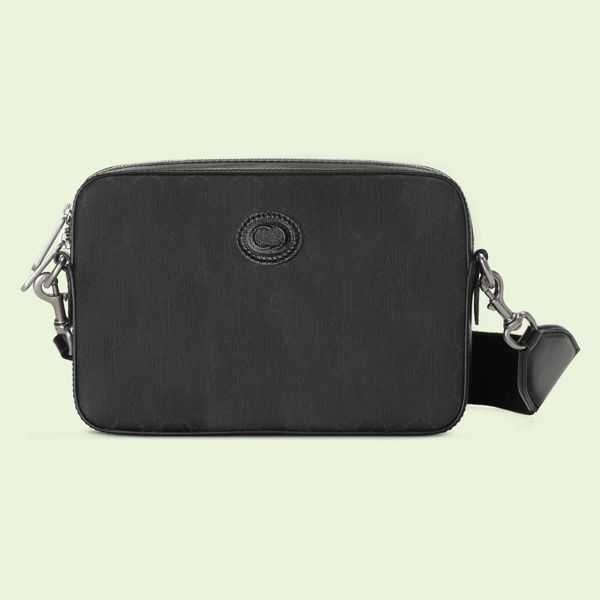 

luxury brand embossing handbag interlocking double letter bag men's woman real leather shoulder bag 703468 quality letter shoulder ophi