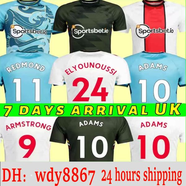 

4xl 3xl 22 23 adams southamptons soccer jerseys redmond 2022 2023 ward-prowse elyounoussi jersey armstrong romeu football shirt 3xl 4xl, Black;yellow