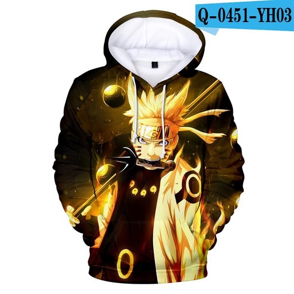 

cosplay sweatshirts naruto hoodie children adults size men boy hoodies brand naruto clothing autumn winter pullovers l310h, Black