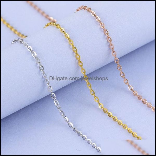 

chains 925 sier link sparkling clavicle chain necklace collar for men and women jewelry wedding party birthday gift s70 dr jewelshops dhb7b, Silver