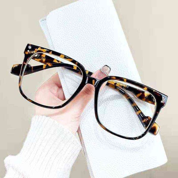 

bai cheng designers glasses radiation protection male and female polarized large frame square outdoor fashion glasses fashion eyewear, Black