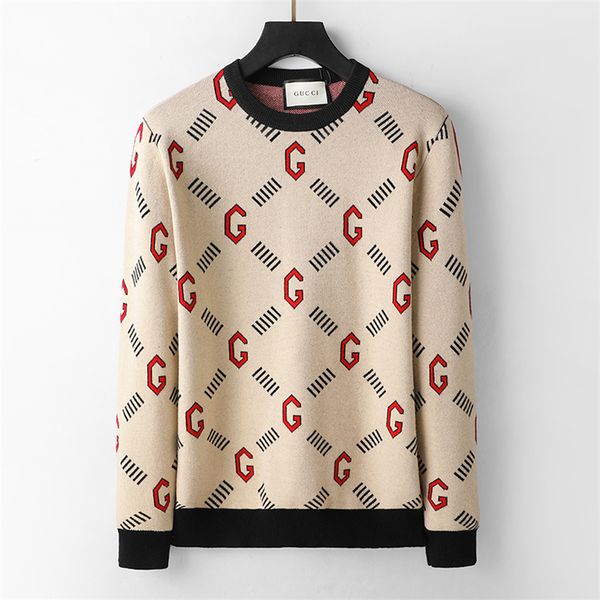 

mens womens designers sweaters letters pullover men hoodie long sleeve active sweatshirt embroidery knitwear winter clothesasian code - 3xl, White;black