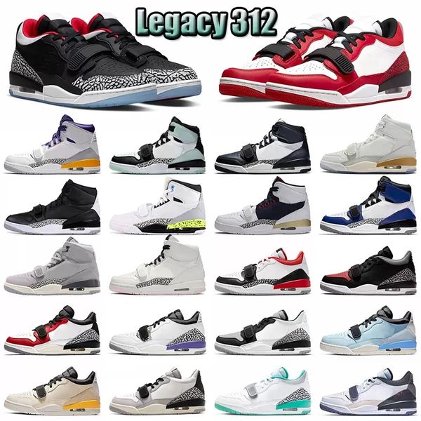 

chicago fashion legacy 312 low basketball shoes women mens black toe olive gold tones 25th anniversary bred cement storm blue jumpman high p
