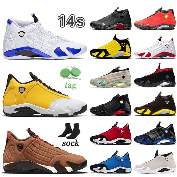 

14s men basketball shoes jumpman 14 ginger candy cane winterized gym red blue desert sand defining moments hyper royal mens sports sneakers