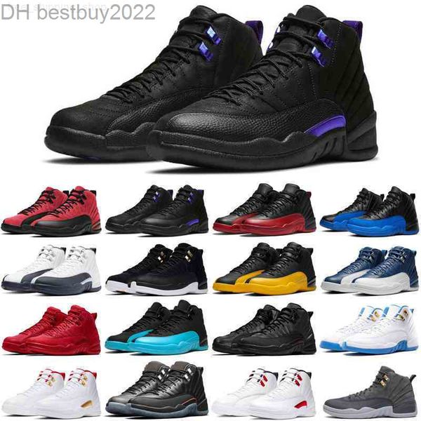 

ale 12 12s mens basketball shoes utility twist playoffs royalty reverse flu game men trainers sports sneakers size 7-13