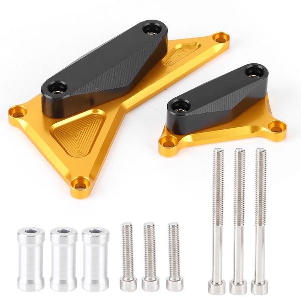 

golden engine guard cover frame cash pad aluminium alloy fit for hp4 s1000xr