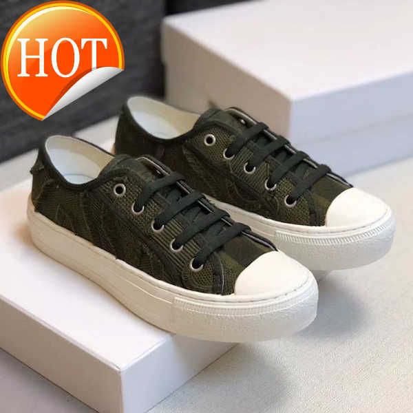 

walk women 'n' oblique sneaker gray black white embroidered cotton low-cut shoes fashion cotton with rosa mutabilis trainers multi