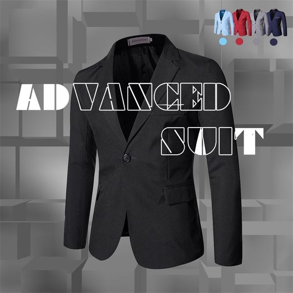 

suit men s clothing luxury jacket elegant leisure delivery suits for men red blazer wedding festival designer 220819, White;black