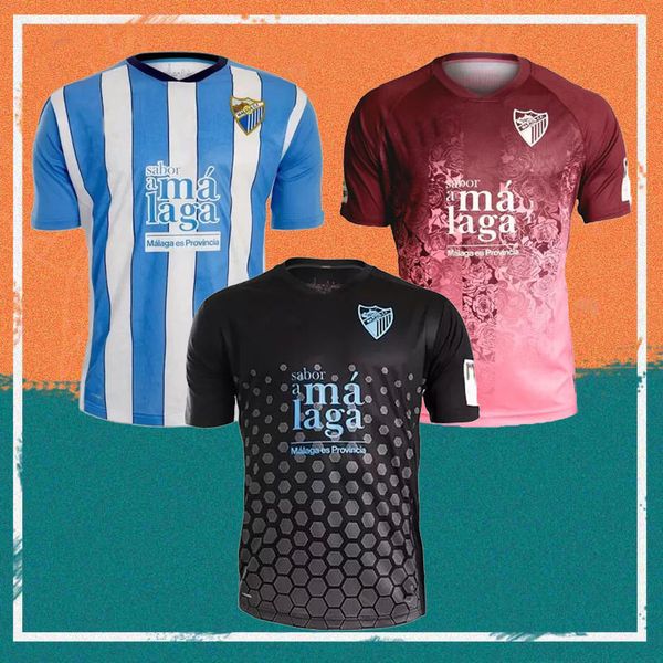 

22/23 malaga soccer jerseys 2022 malaguista jcastro ontiveros juanpi maillots de foot shirt santos adrian football uniform, Black;yellow