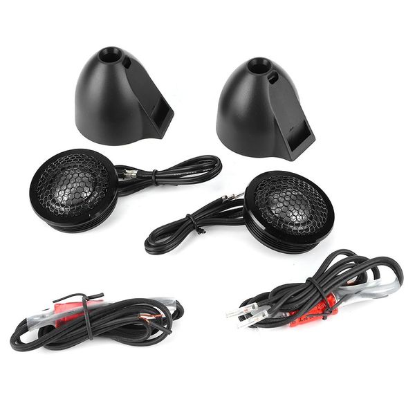 

2pcs 1in audio speaker dome tweeter stereo music high sensitivity for car audio system
