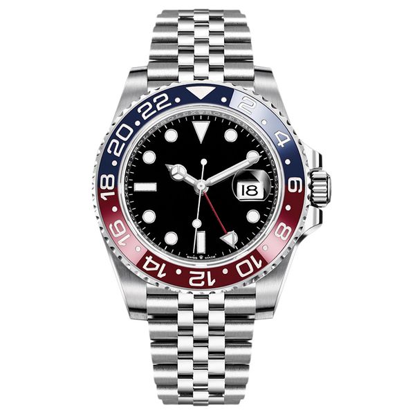 

factory luxury watchessmart for mens watch full stainless steelr automatic mechanical sapphire solid clasp designerwatches men wristwatches, Slivery;brown