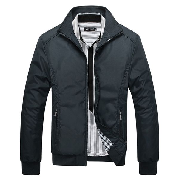 

quality high men s jackets men casual coats spring regular slim coat for male wholesale plus size m 7xl 8xl 220819, White;black