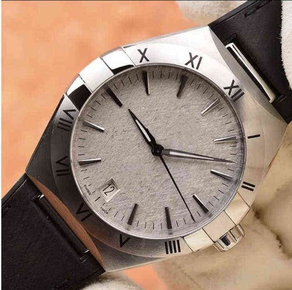 

huiya06 men's fashion waterproof sports watches stainless steel watch men's auto, Slivery;brown
