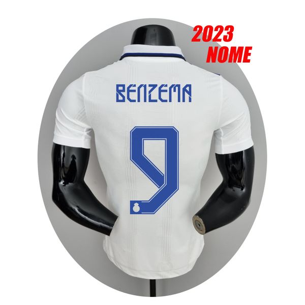 

thailand real player version soccer jersey 2022 club home soccers football wear madrids players version t shirt, Black;yellow