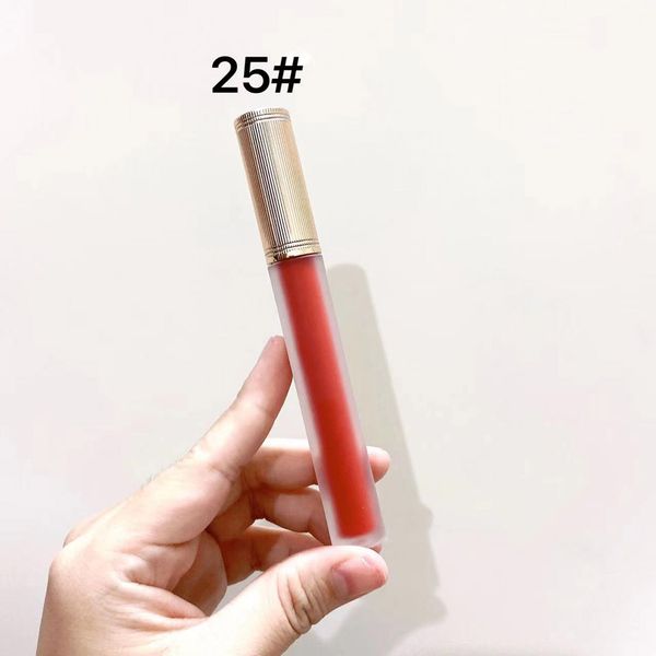

famous brand lip gloss 6.5ml liquid matte lip colour 0.21fl.oz rouge a levres liquide mat 3 color waterproof long lasting lips makeup cosmet