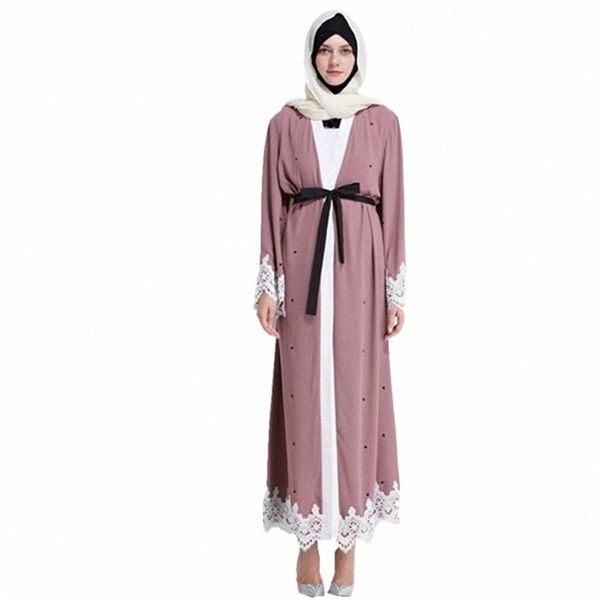 

ethnic clothing dubai abayas women coat muslim caftan long bandage cardigan bolero manteau femme musulmane turkish bangladesh islamic clothe, Red