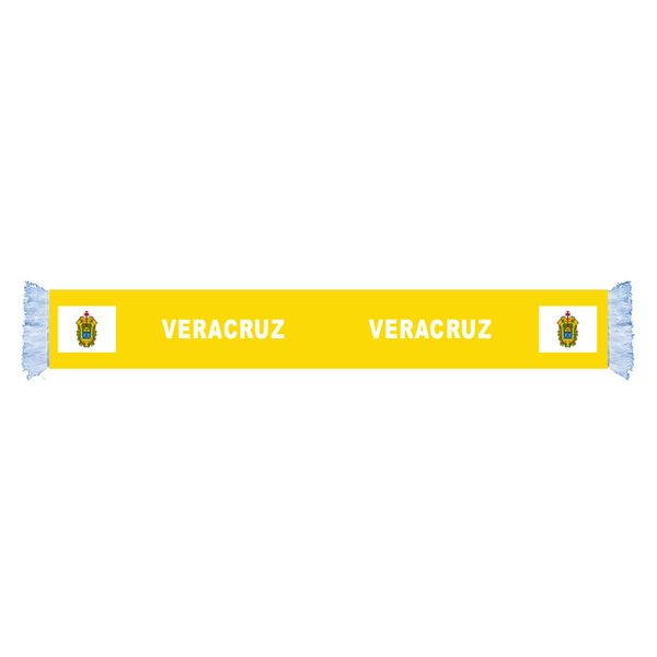 

veracruz flag scarf factory supply good price polyester satin scarf