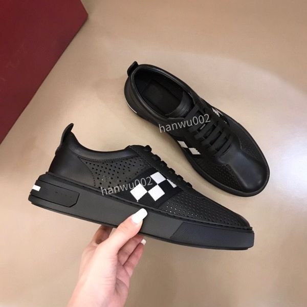 

men casual shoes series webbing sneakers platform leisure shoe fashion canvas leather sports tennis, Black