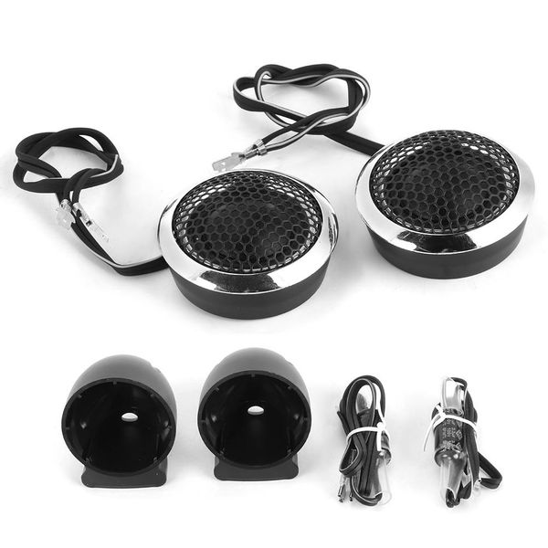 

2pcs 25mm mini tweeter silk speaker dome loudspeaker 12v for car audio system
