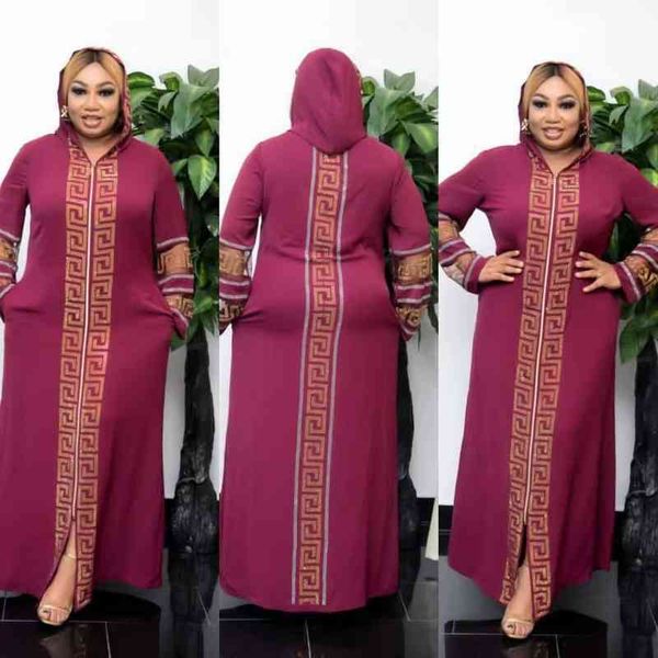 

african casual dresses mom fashion hooded garment islamic style artificial stone decoration quality luxury 2jay 0cwu, Black;gray