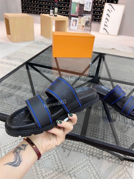 

2022 men slippers sandals slides shoes designer flat bathroom home summer slipper rubber sandals flip flops sliders size38-45, Black