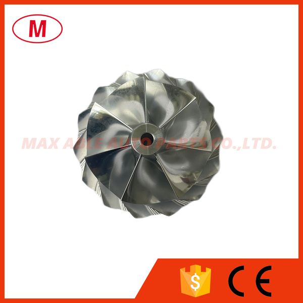 

gt15-25 52.50/68.00mm 7/7 blades turbocharger turbo billet compressor wheel/aluminum 2618/milling wheel for cartridge/chra/core