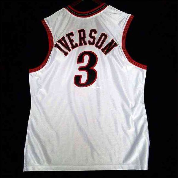 

100% stitched mitchell ness allen iverson #3 wholesale all star jersey mens vest size xs-6xl stitched basketball jerseys ncaa, Black