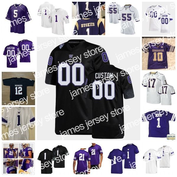 

22 3 jake browning jersey 25 ben burr-kirven 56 nick harris 99 greg gaines 88 drew sample 17 tevis bartlett 2 aaron fuller custom ncaa, Black