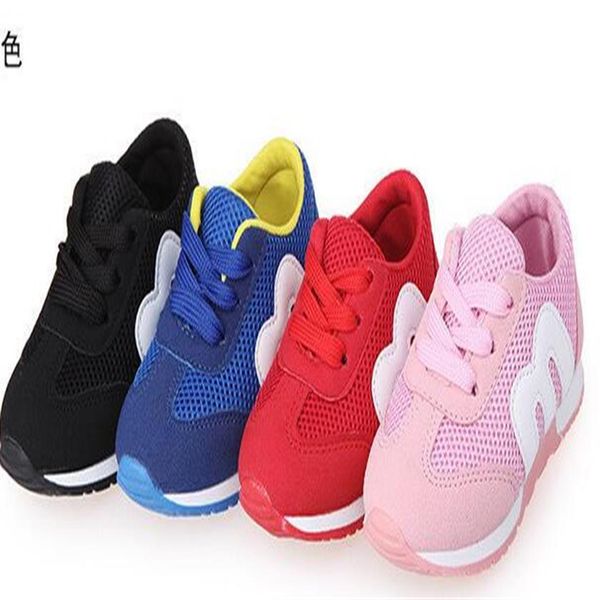 

2018 spring and autumn children's mesh m letter boys and girls sports and leisure soft bottom baby toddler shoes290e