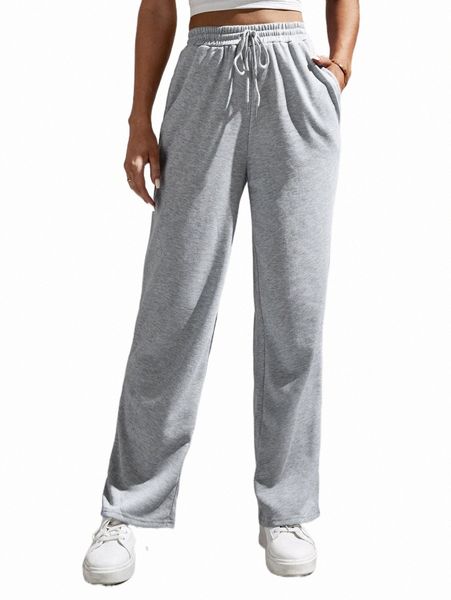 

women's pants tall drawstring waist sweatpants clothing b5jz#, Black;white