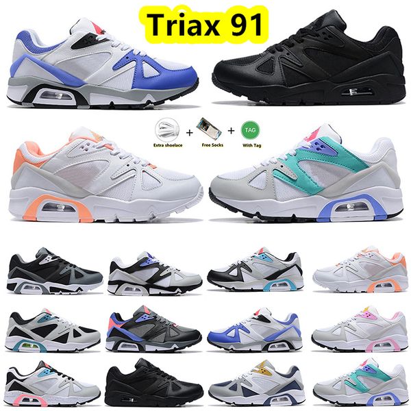 

structure triax 91 mens running shoes sneakers black grey fog lapis white navy citron persian violet outdoor pink orange men women trainers