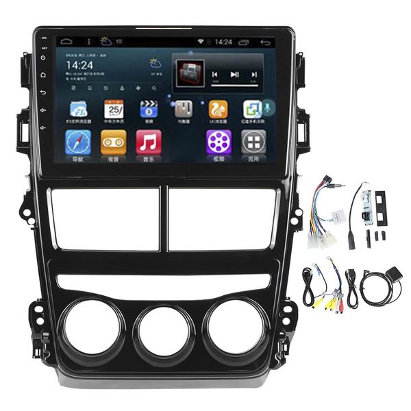 

9in car gps navigation for android stereo radio player fit for toyota vios 2018-2019